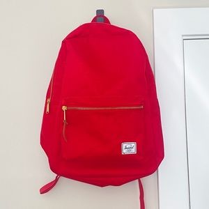Red Herschel Settlement Backpack